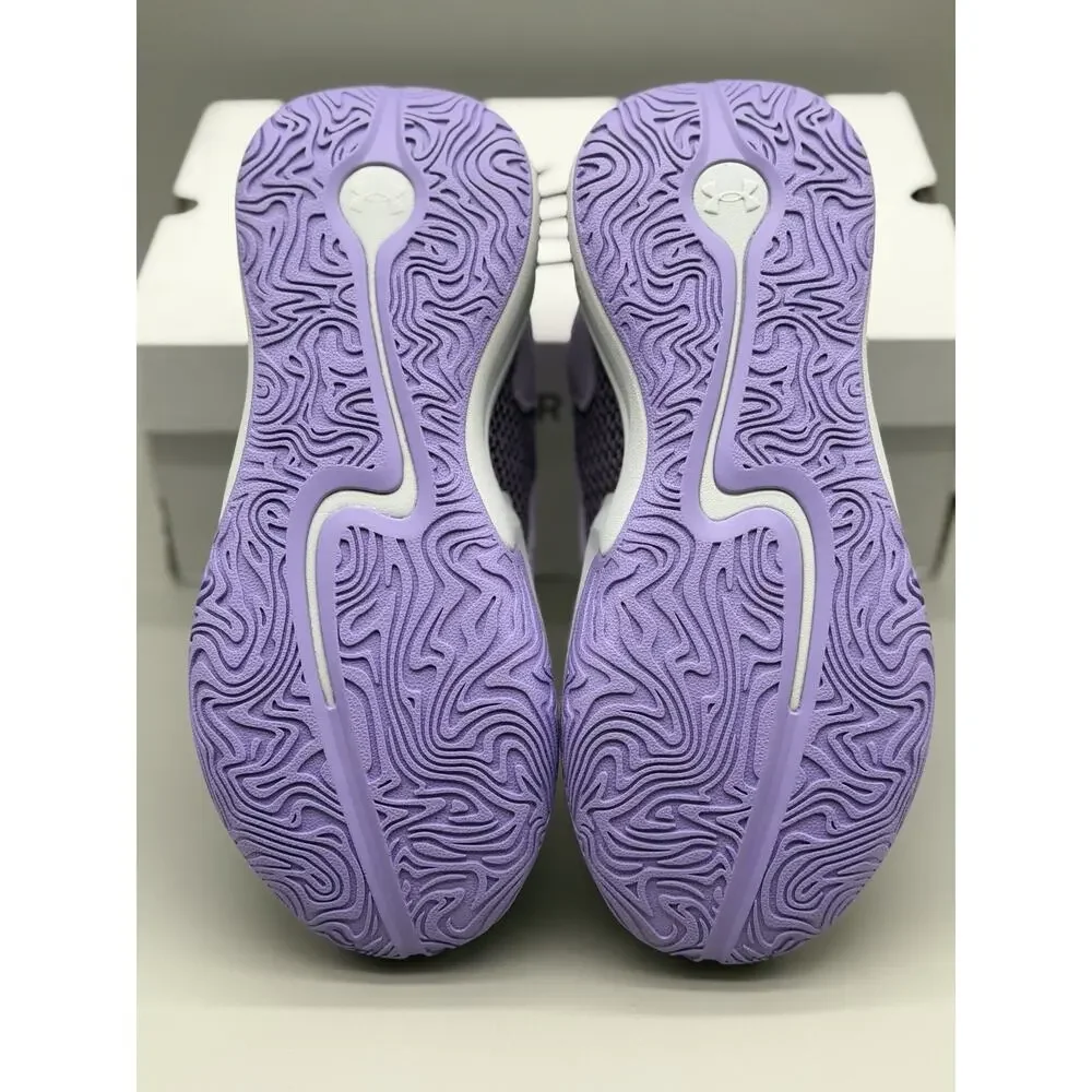Under Armour Curry 3Z 25 SDE 5Y Women’s Sz 6.5 Purple Basketball 6001882-538